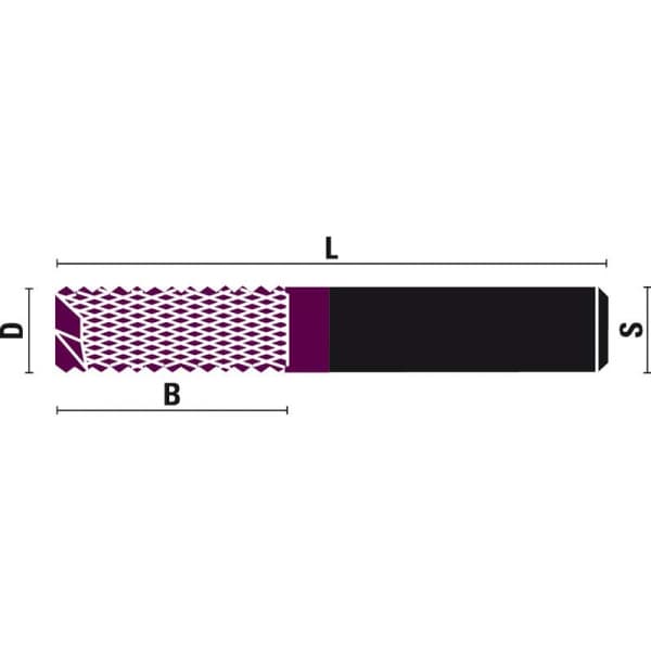 Solid carbide bits for fiberglass working - kleindia® coated schema