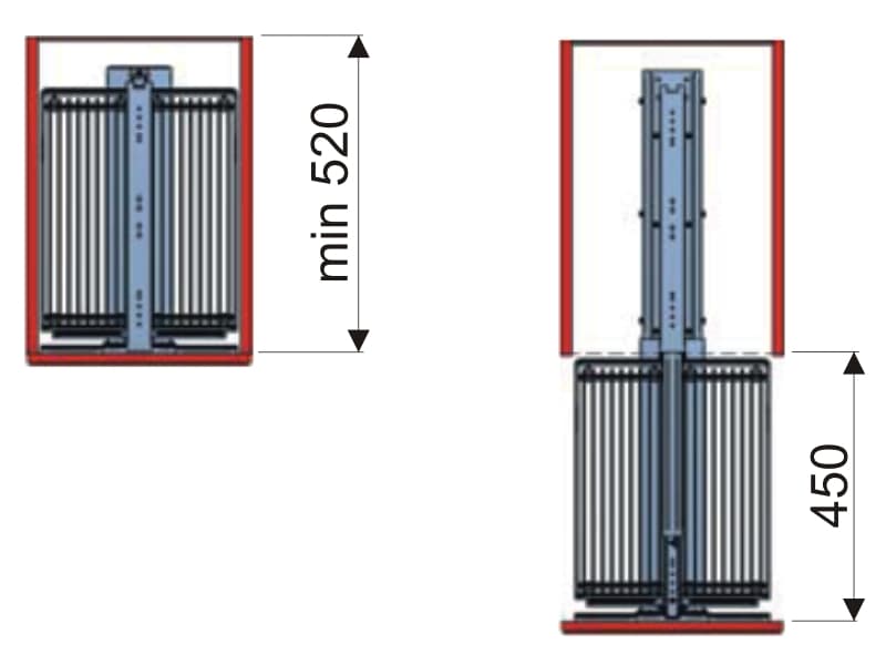 Midi/Maxi larder – MAXIMA schema
