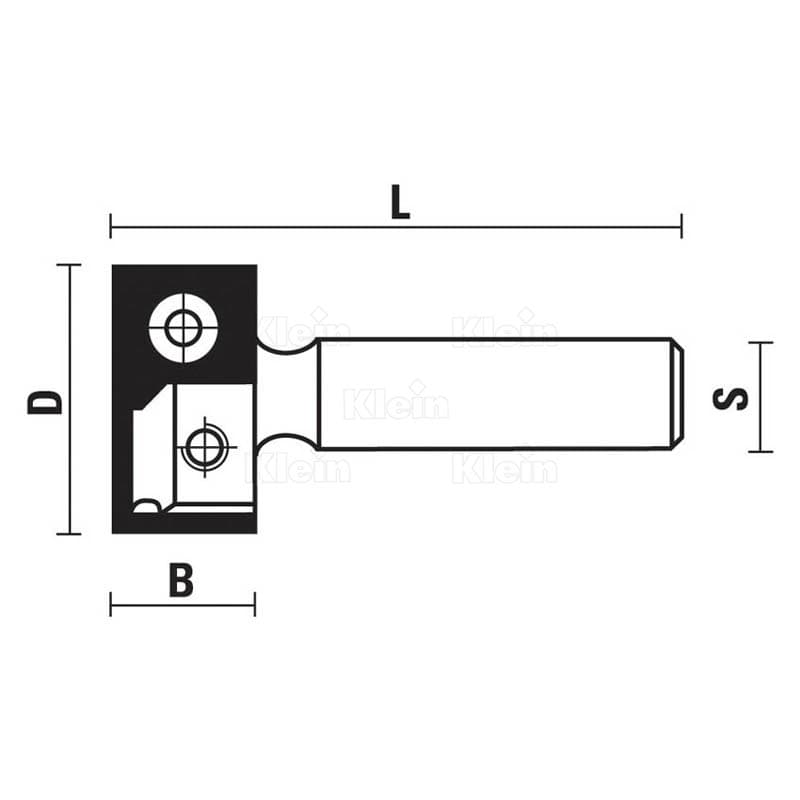 Hw insert flush trim bits z=2 schema