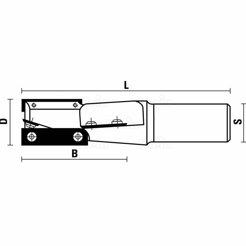 Hw insert compression router cutters schema