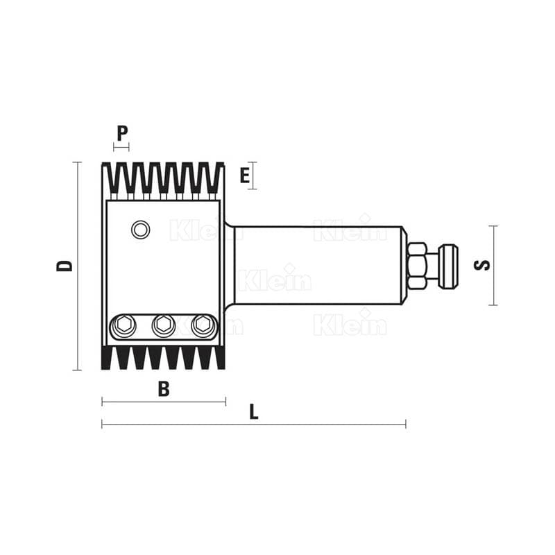 Hw insert finger joint router cutters z=2 main image