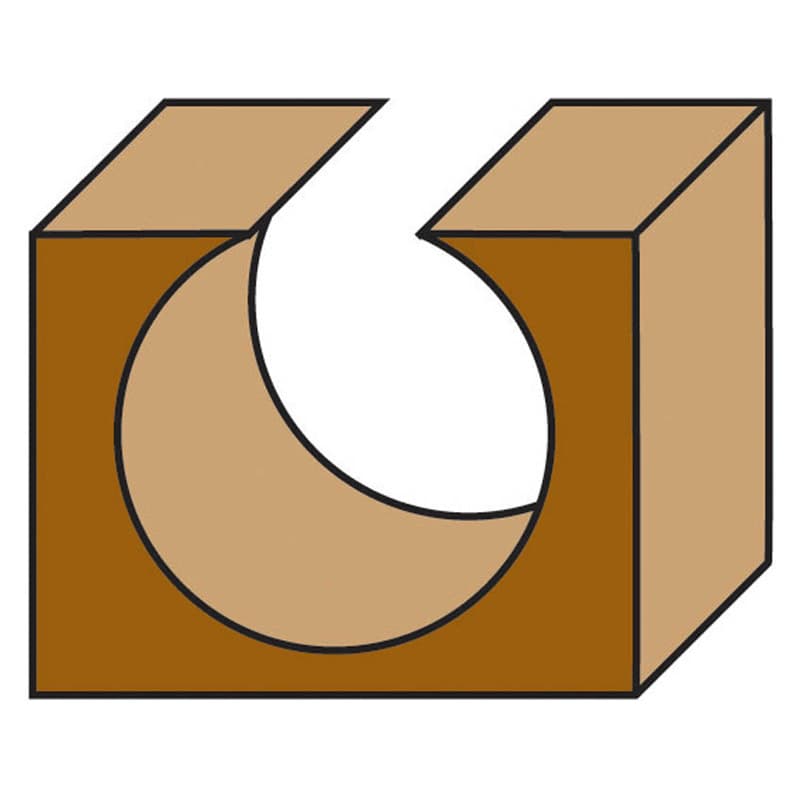 Hw insert ball slot router bits z=2 schema