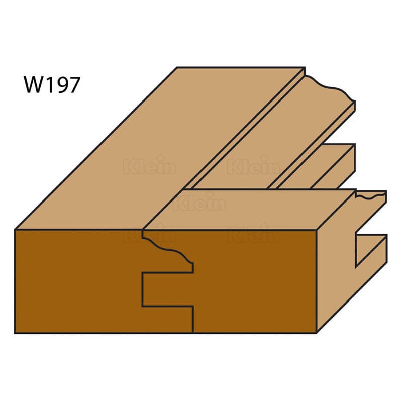 Hw insert counter-profile cutters z=2 schema