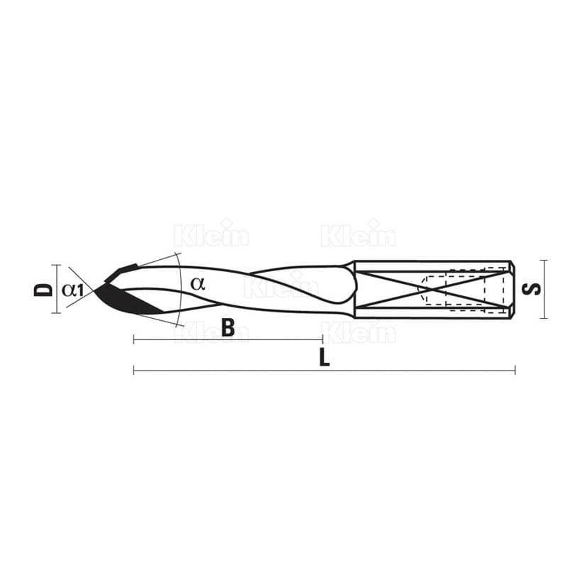 Dp through-hole drill bits схема