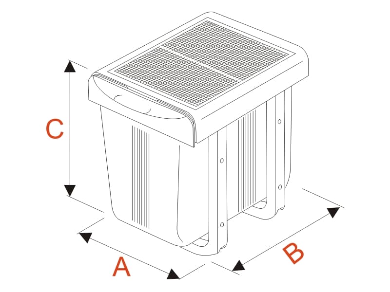 Extractable dustbin schema