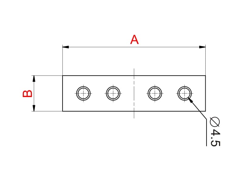Straight bracket schema