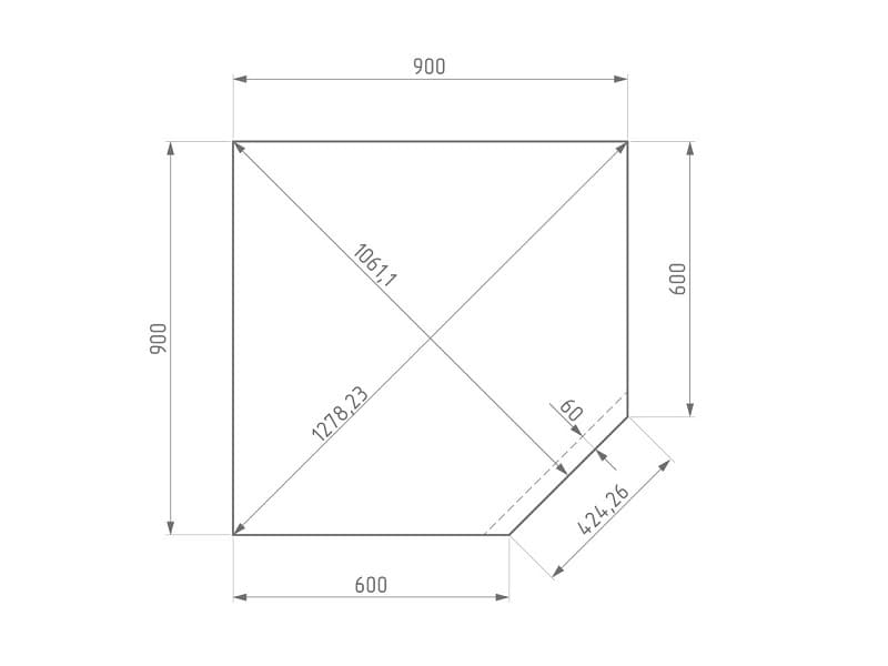Worktop 1876/52 schema