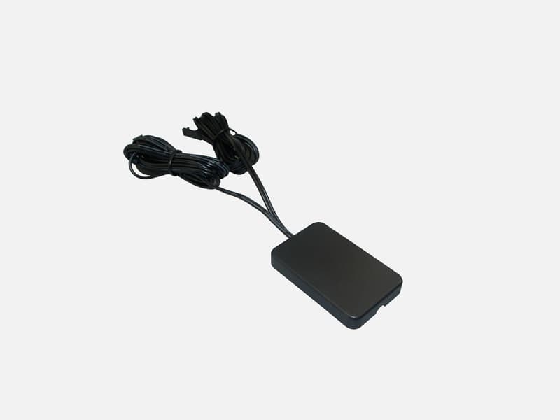 Mirior ON/OFF/DIMMER touch buton 1-pole, WHITE/BLUE light black  (S1007) main image
