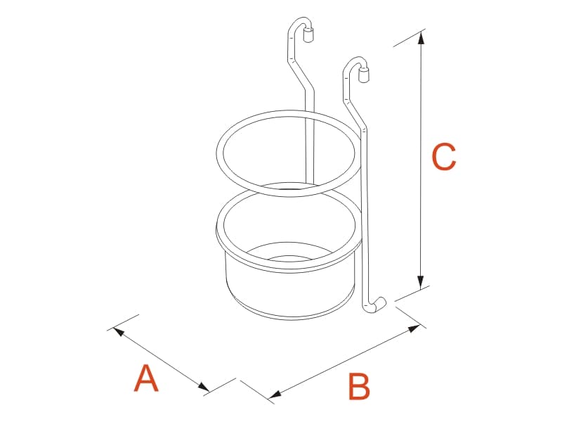 Utensil holder small schema