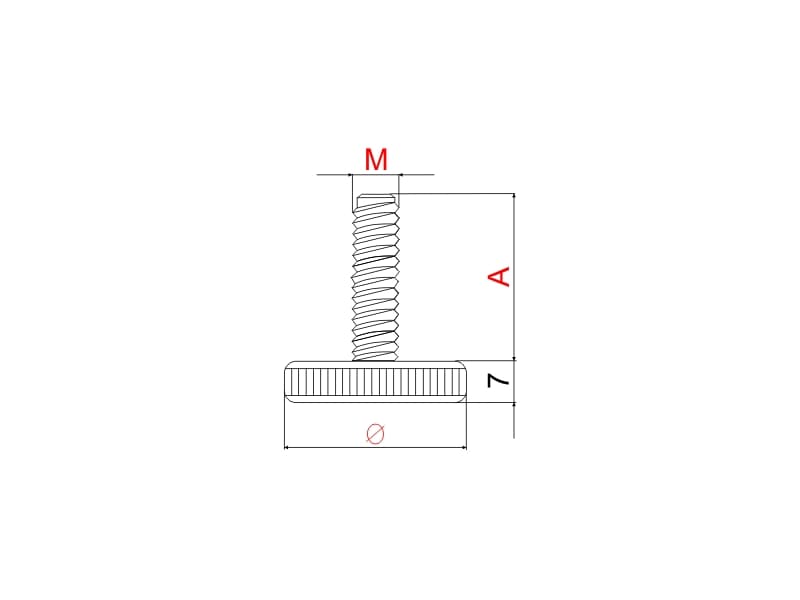 Adjustable foot schema
