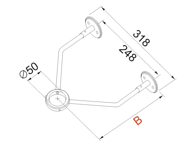 Double side fixing schema