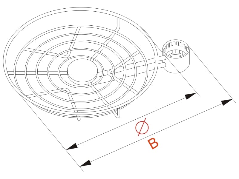 Swiveling basket schema