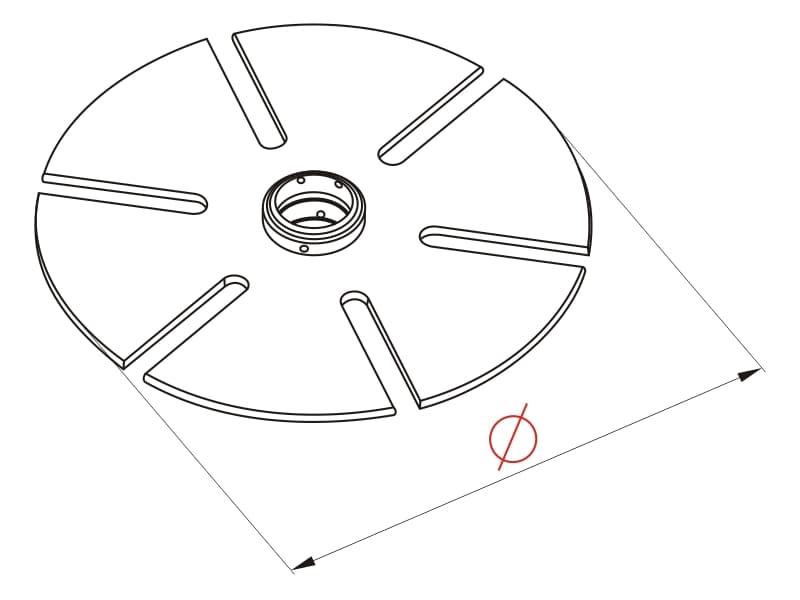 Glass rack type 3 schema