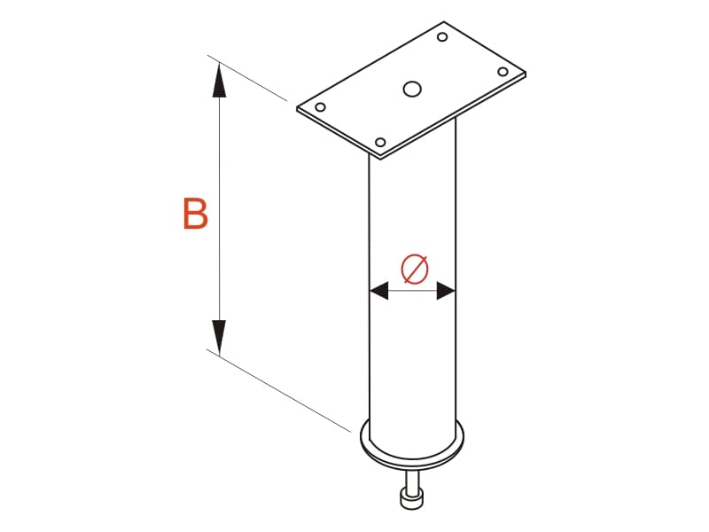 Connector for bar wood/wood schema