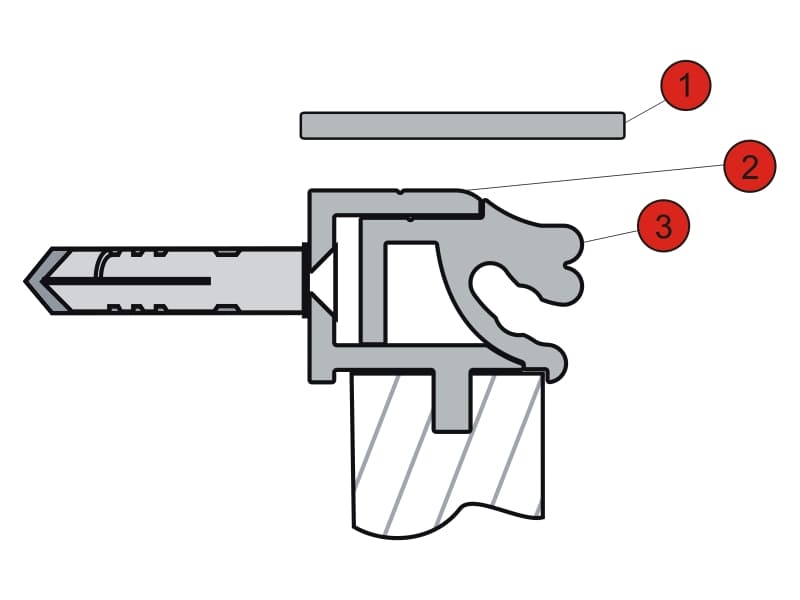 Upper profile AL - 3.50m schema