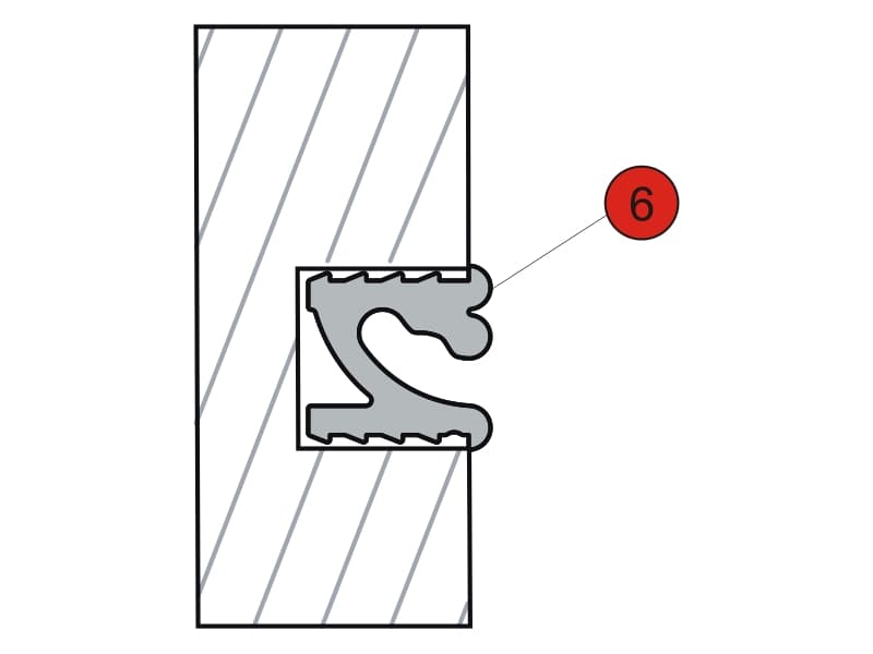 Let-in profile - 3.50m schema