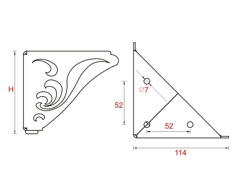 Furniture leg Sultan schema
