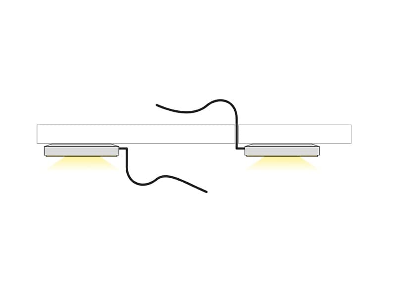 LED light SQUARE schema