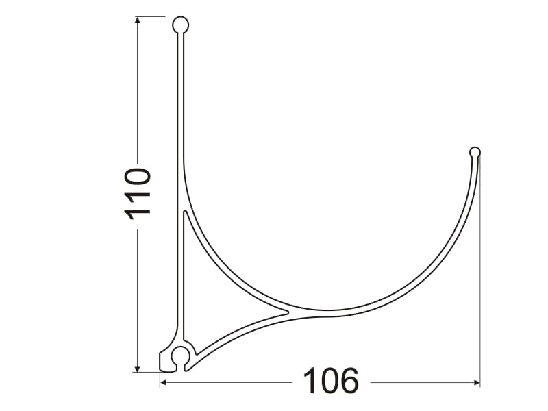 Shelf for botlles schema