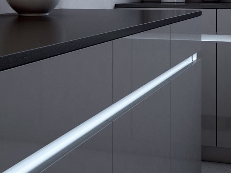 Under front LED profile - C schema