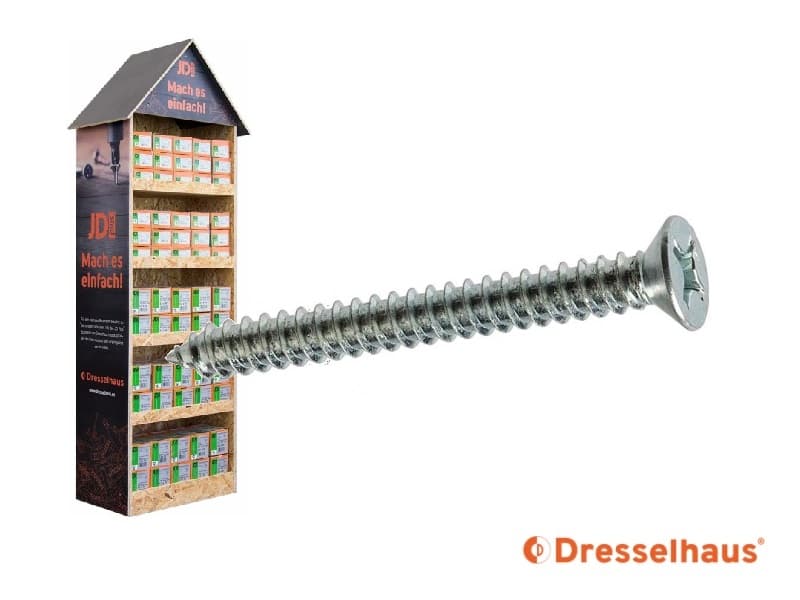 Screw for wood POZI main image