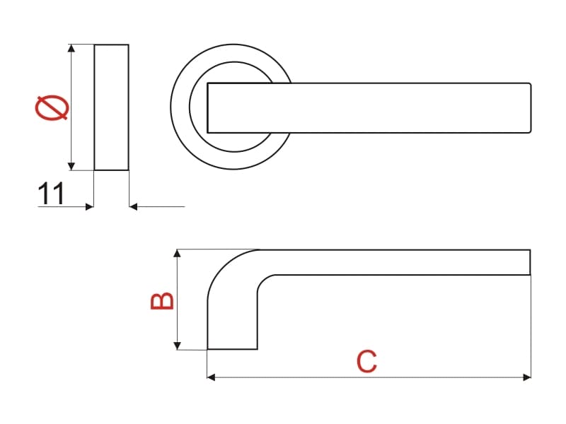 Handle DH-95A  schema