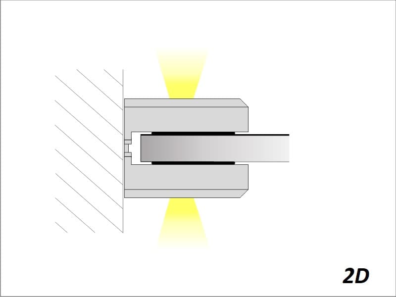 LED lamp DOJO 2D schema