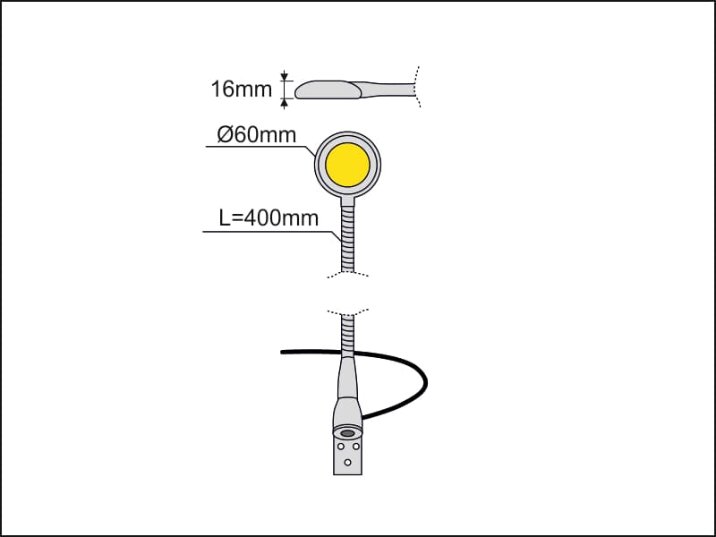 LED лампа МОДУС схема
