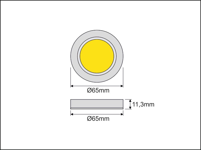 LED lamp QUEEN with board schema