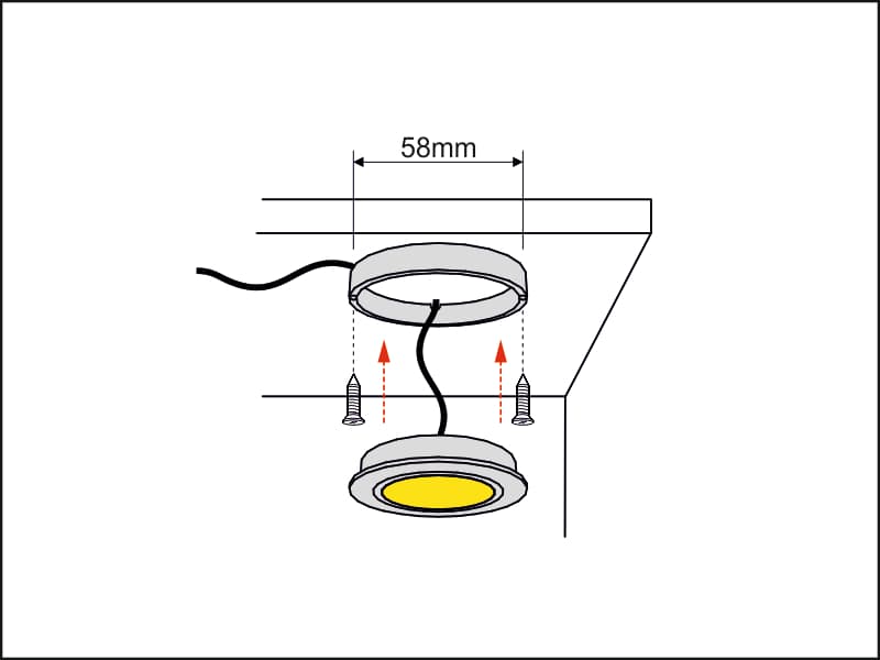 LED lamp QUEEN with board schema