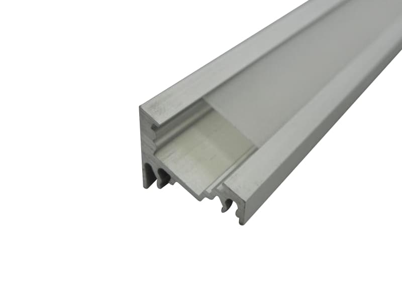 Aluminium LED profile CORNER (B, C) (U, X) schema