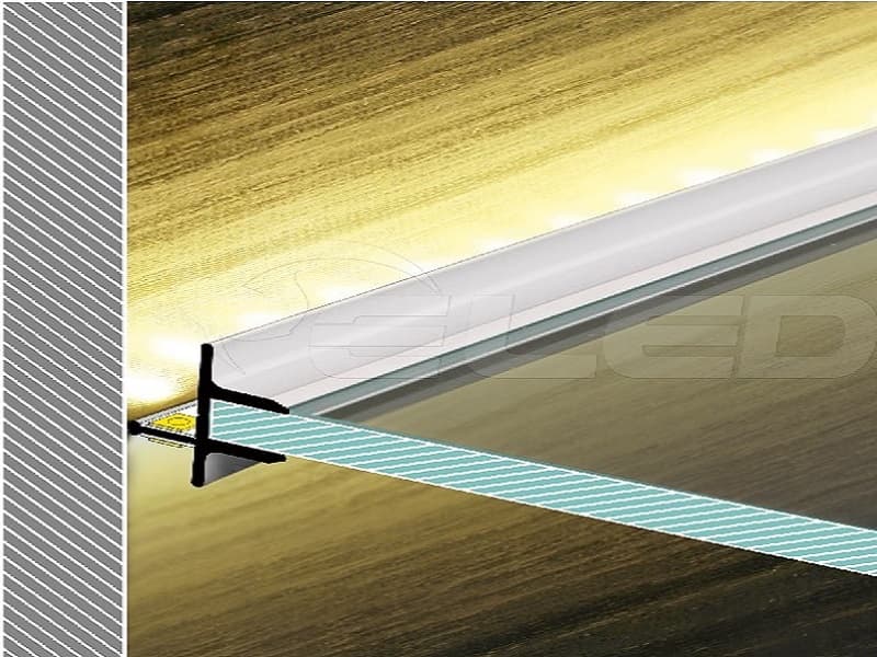 Aluminium LED profile TWIN main image