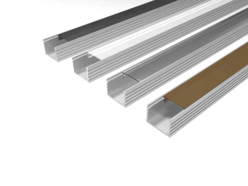 Aluminium LED profile LL-04 schema