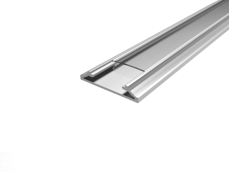 Aluminium LED profile LL-15 schema