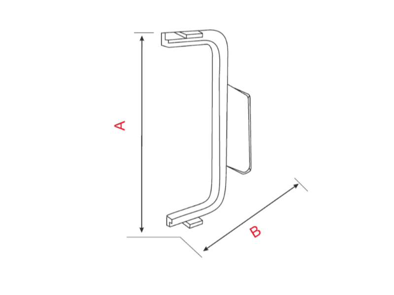 Cup for under front profile-without LED-C schema
