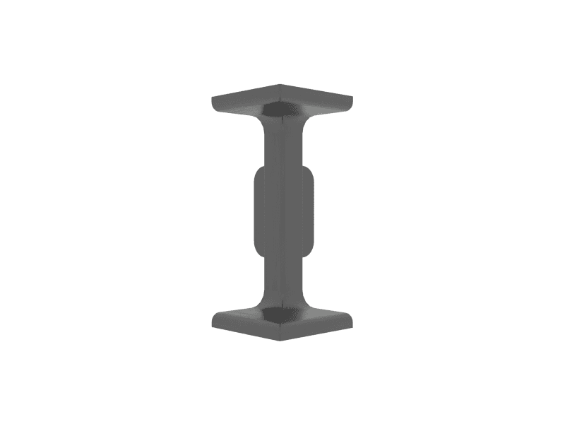 Connector 90 deg. External for LSBC profile schema