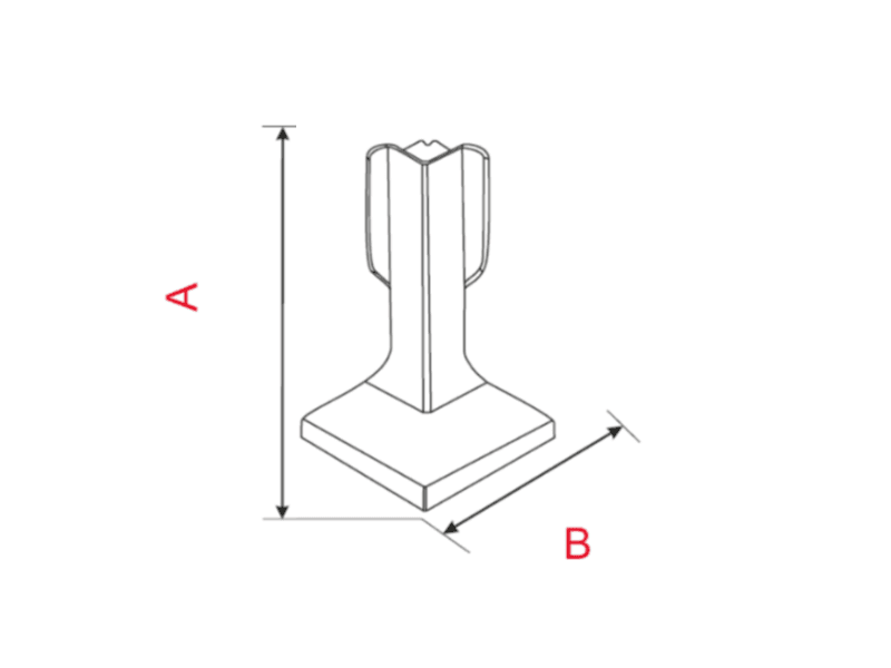 Connector External for LSBL profile-L-without LED schema