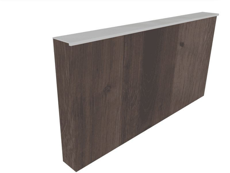 Aluminium profile handle - U schema