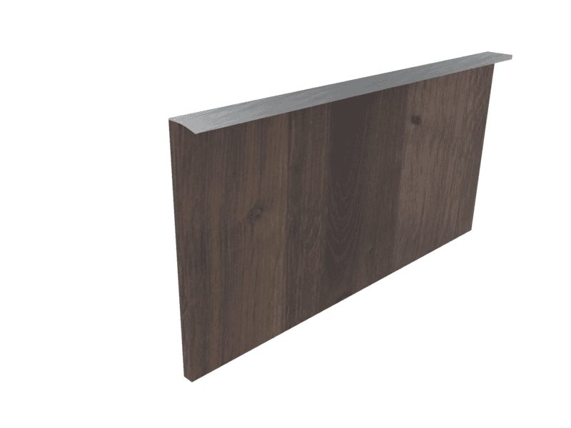 Aluminium profile U-13 schema