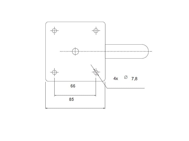 Furniture leg STOMP schema