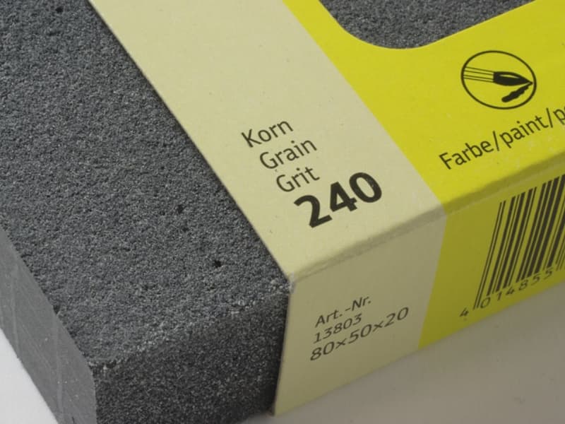 Cleaning rubber for anodized surfaces schema