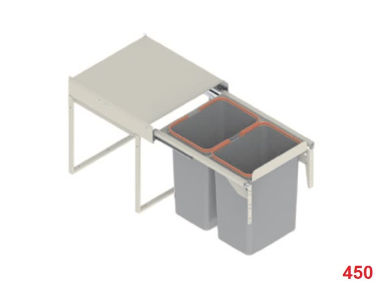 Plastic container with/without door Uv FU 450mm main image