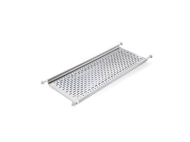 Plate rack 1 shelve with tray– inox main image