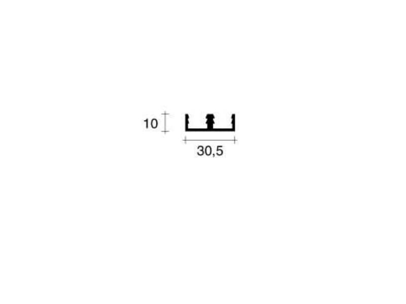 Supporting profile for wall coverings CR0 schema