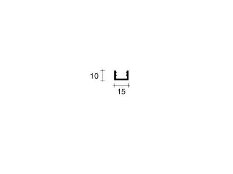 Lateral profile for wall coverings CRZ schema