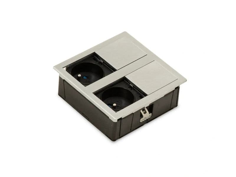 Versa HIT DUAL Powerdock with sliding covers (2 Power sockets) main image