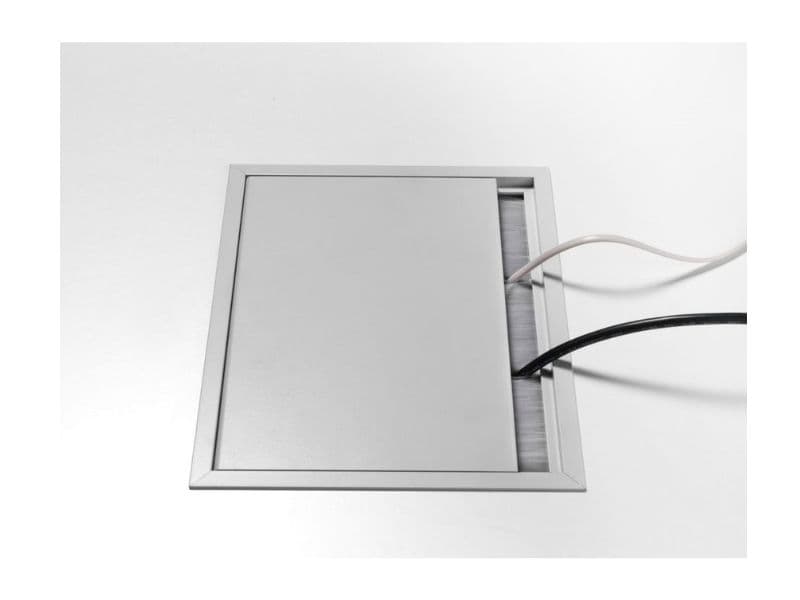 VersaFLAP built‐in module (2 Power sockets + 2 RJ45 + 1 USB ) schema