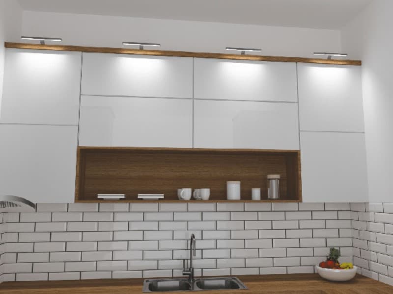 LED lamp POLISTAR schema