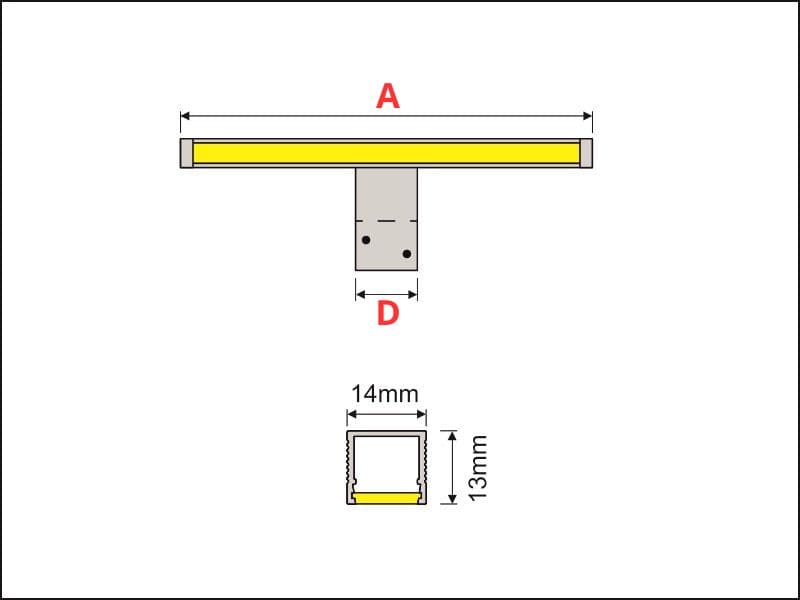 LED lamp POLISTAR schema