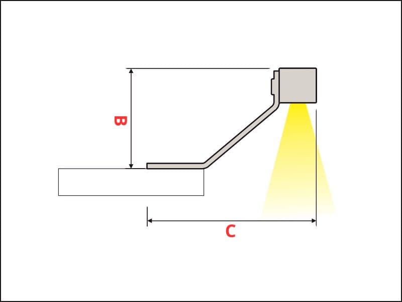 LED lamp POLISTAR schema